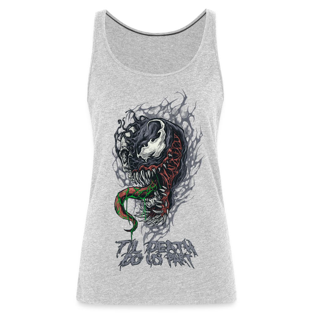 Til Death Do Us Part - Women’s Premium Tank Top - heather gray