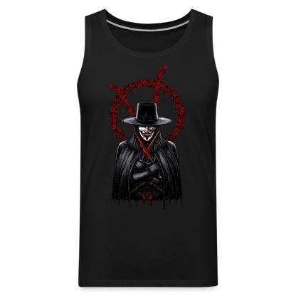 V - Men’s Premium Tank - black