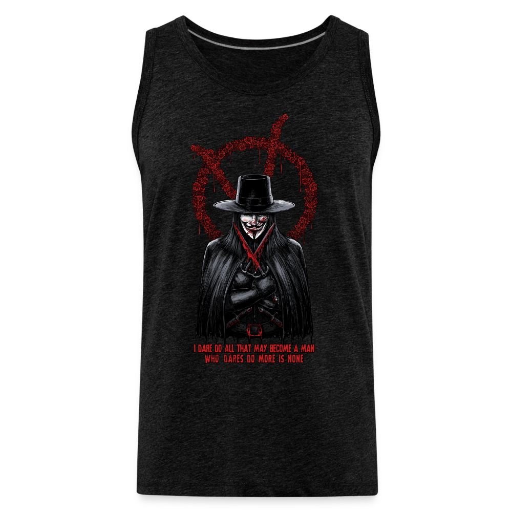 Vendetta - Men’s Premium Tank - charcoal grey