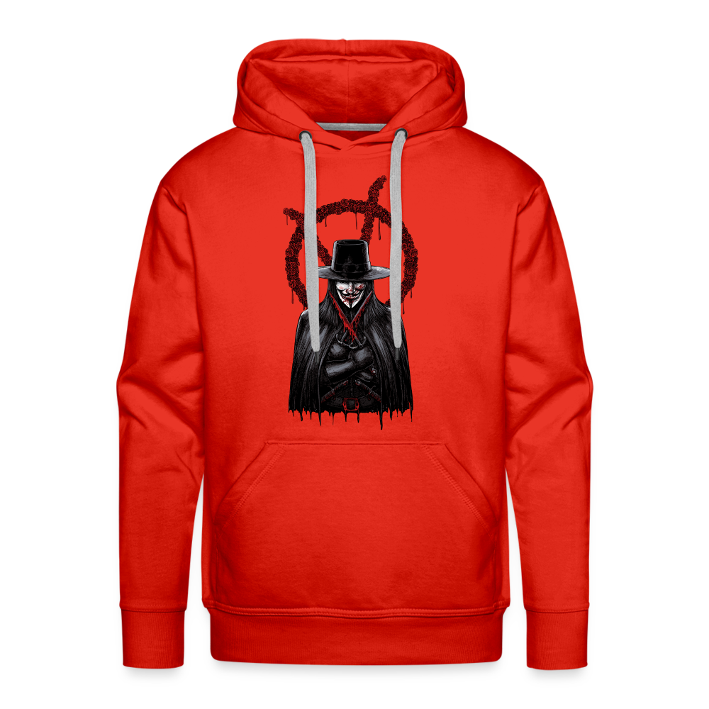 V - Men’s Premium Hoodie - red