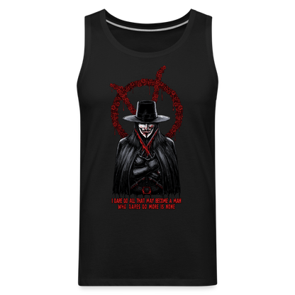 Vendetta - Men’s Premium Tank - black