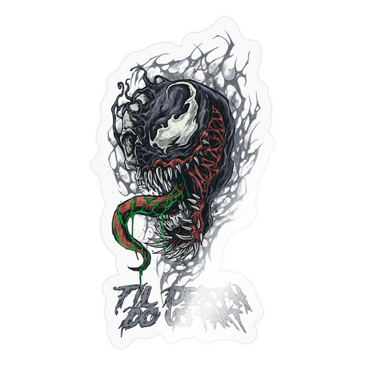 Til Death Do Us Part - Sticker - transparent glossy