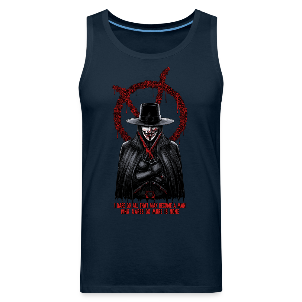 Vendetta - Men’s Premium Tank - deep navy