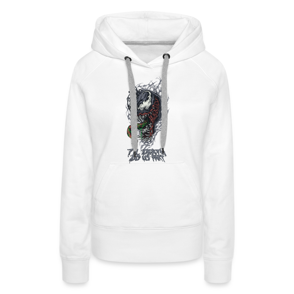 Til Death Do Us Part - Women’s Premium Hoodie - white