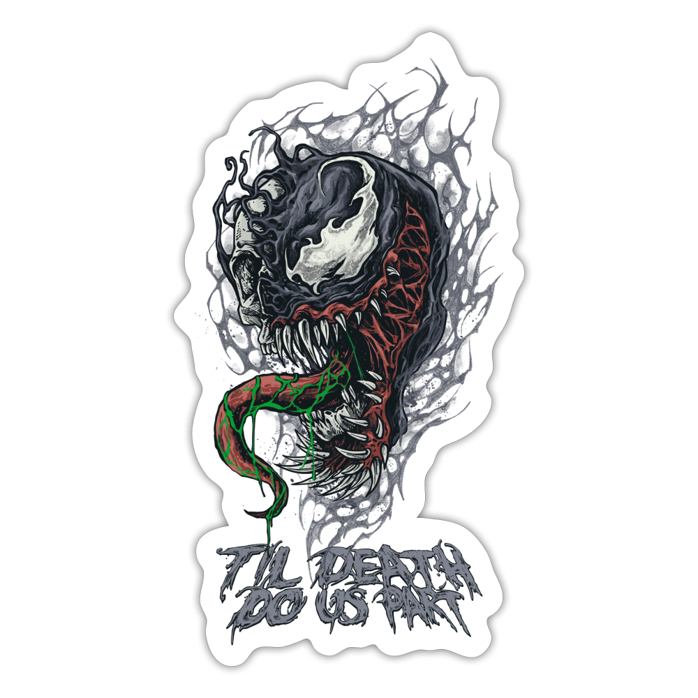 Til Death Do Us Part - Sticker - white matte