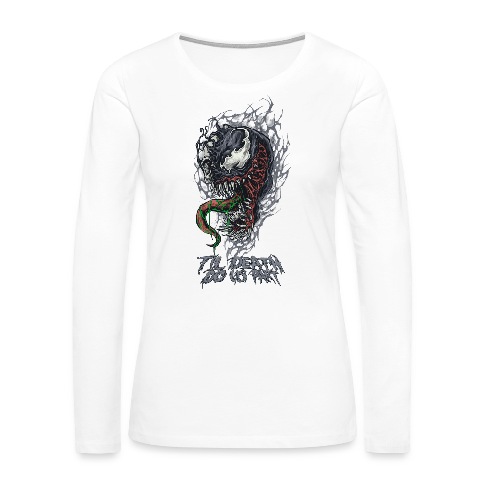 Til Death Do Us Part - Women's Premium Long Sleeve T-Shirt - white