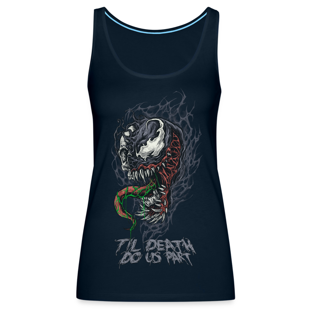 Til Death Do Us Part - Women’s Premium Tank Top - deep navy