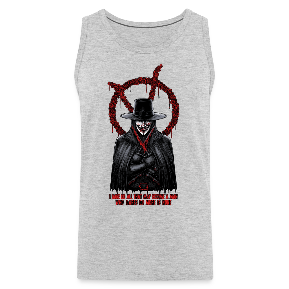 Vendetta - Men’s Premium Tank - heather gray