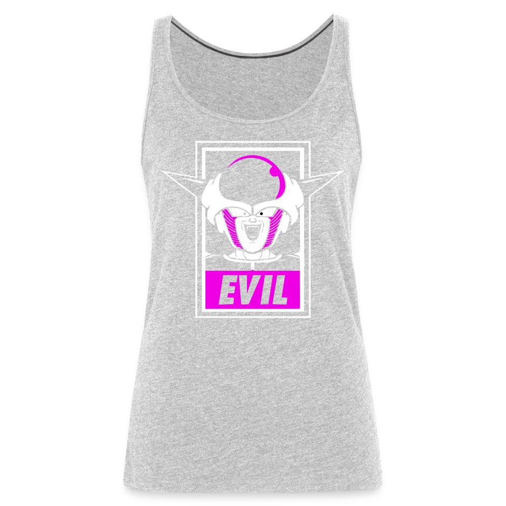 Evil! - Women’s Premium Tank Top - heather gray