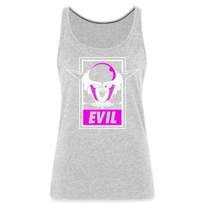 Evil! - Women’s Premium Tank Top - heather gray