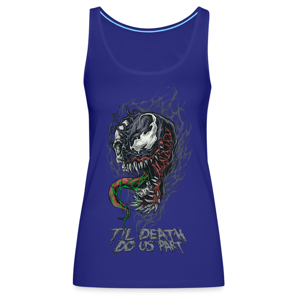 Til Death Do Us Part - Women’s Premium Tank Top - royal blue