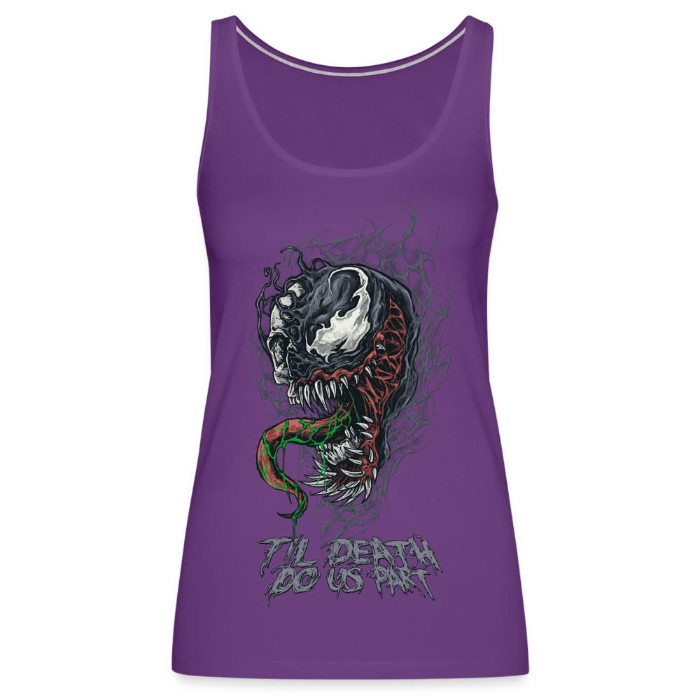 Til Death Do Us Part - Women’s Premium Tank Top - purple