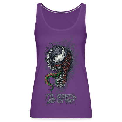 Til Death Do Us Part - Women’s Premium Tank Top - purple