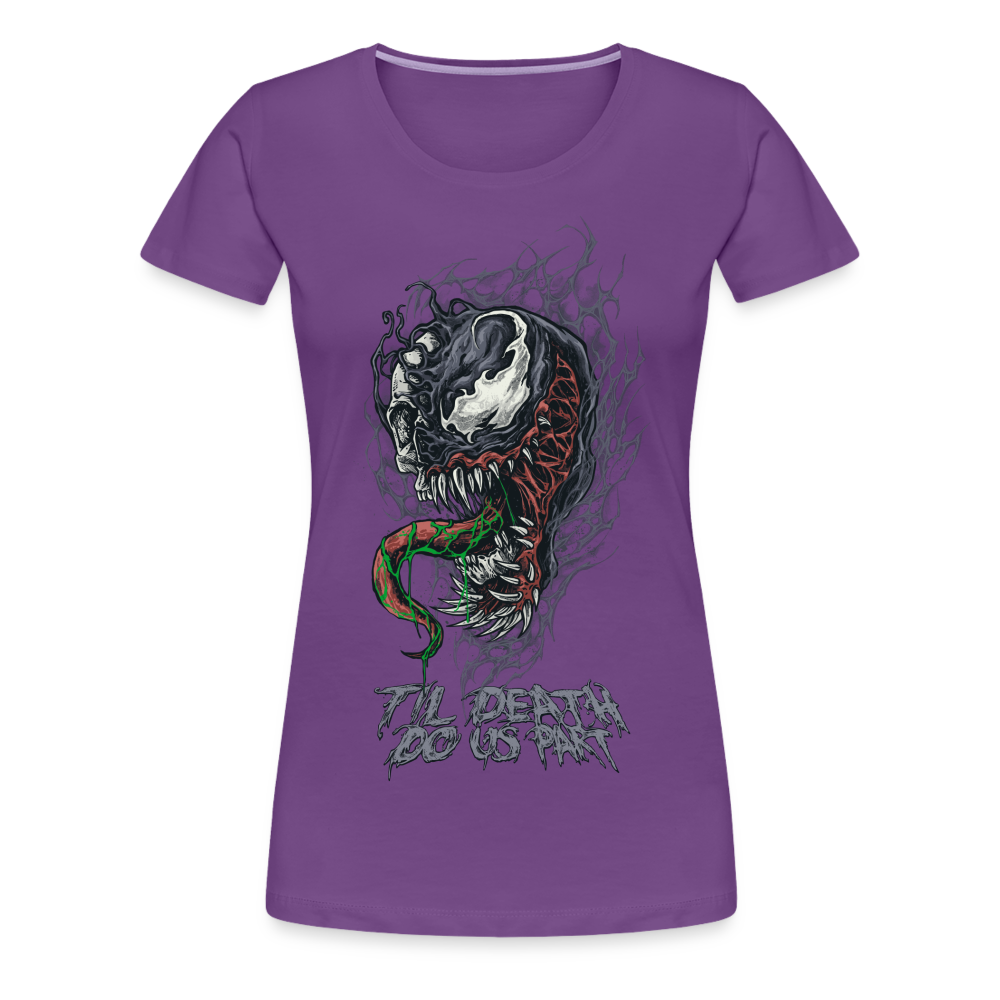 Til Death Do Us Part - Women’s Premium T-Shirt - purple