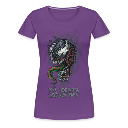 Til Death Do Us Part - Women’s Premium T-Shirt - purple