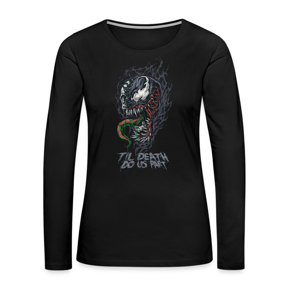 Til Death Do Us Part - Women's Premium Long Sleeve T-Shirt - black