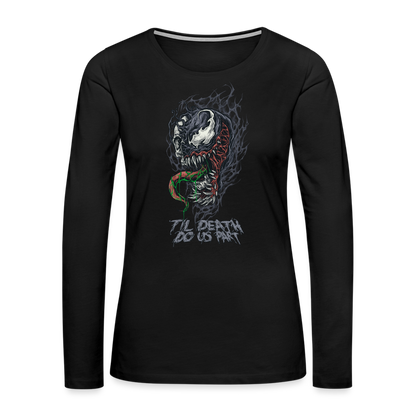 Til Death Do Us Part - Women's Premium Long Sleeve T-Shirt - black