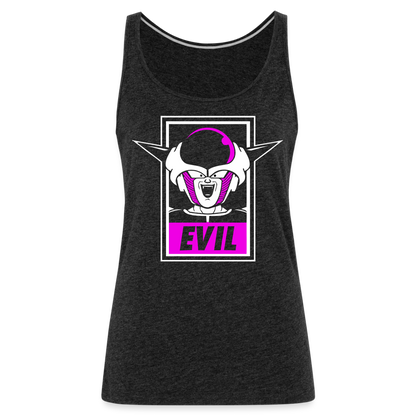 Evil! - Women’s Premium Tank Top - charcoal grey