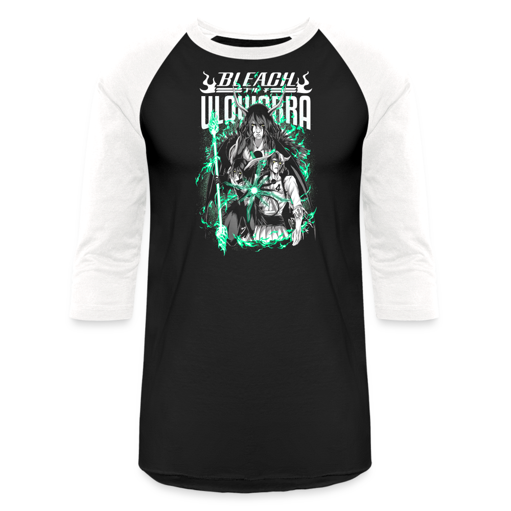 Ulquiorra - Baseball T-Shirt - black/white