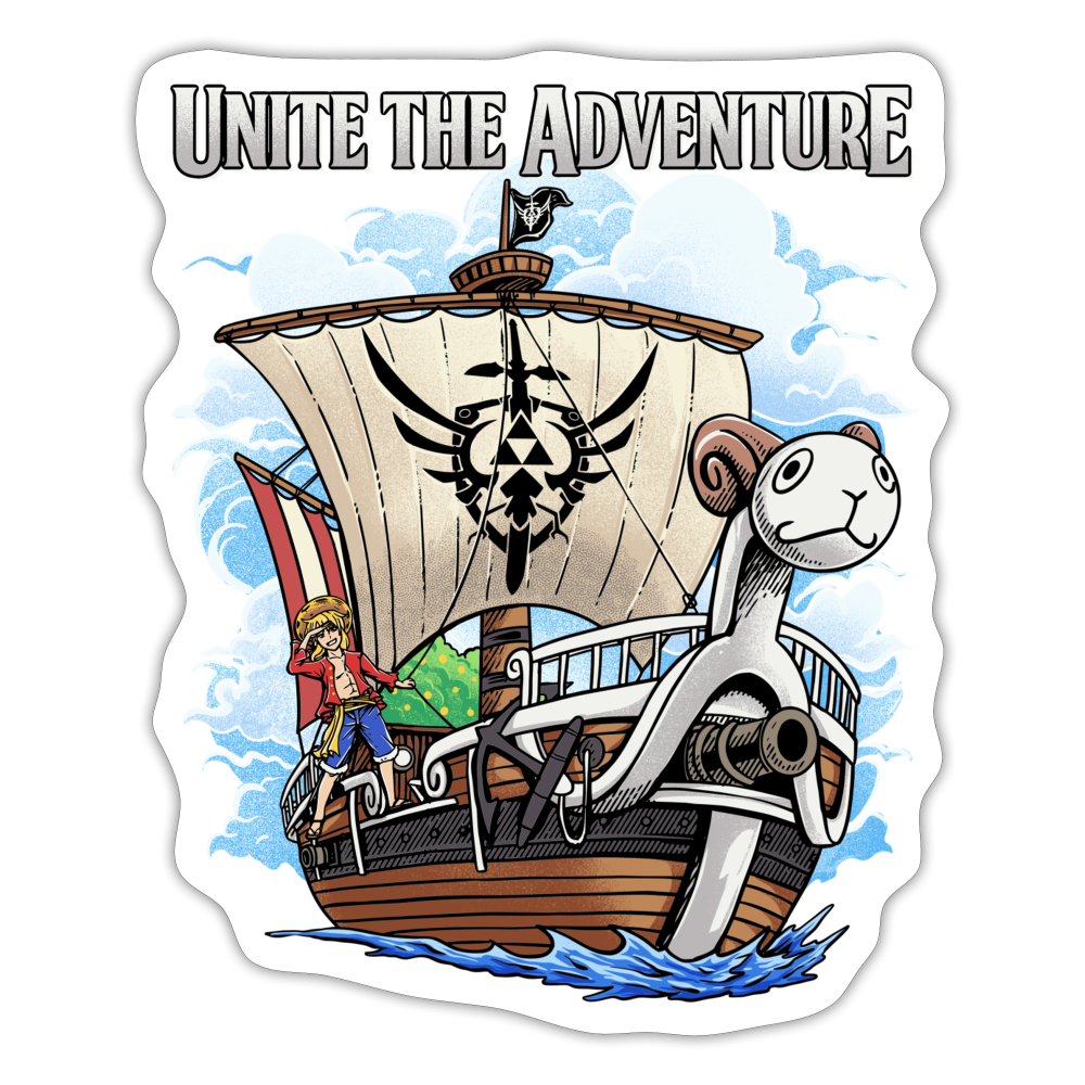 Unite The Adventure - Sticker - white matte