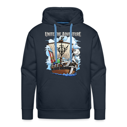 Unite The Adventure - Men’s Premium Hoodie - navy