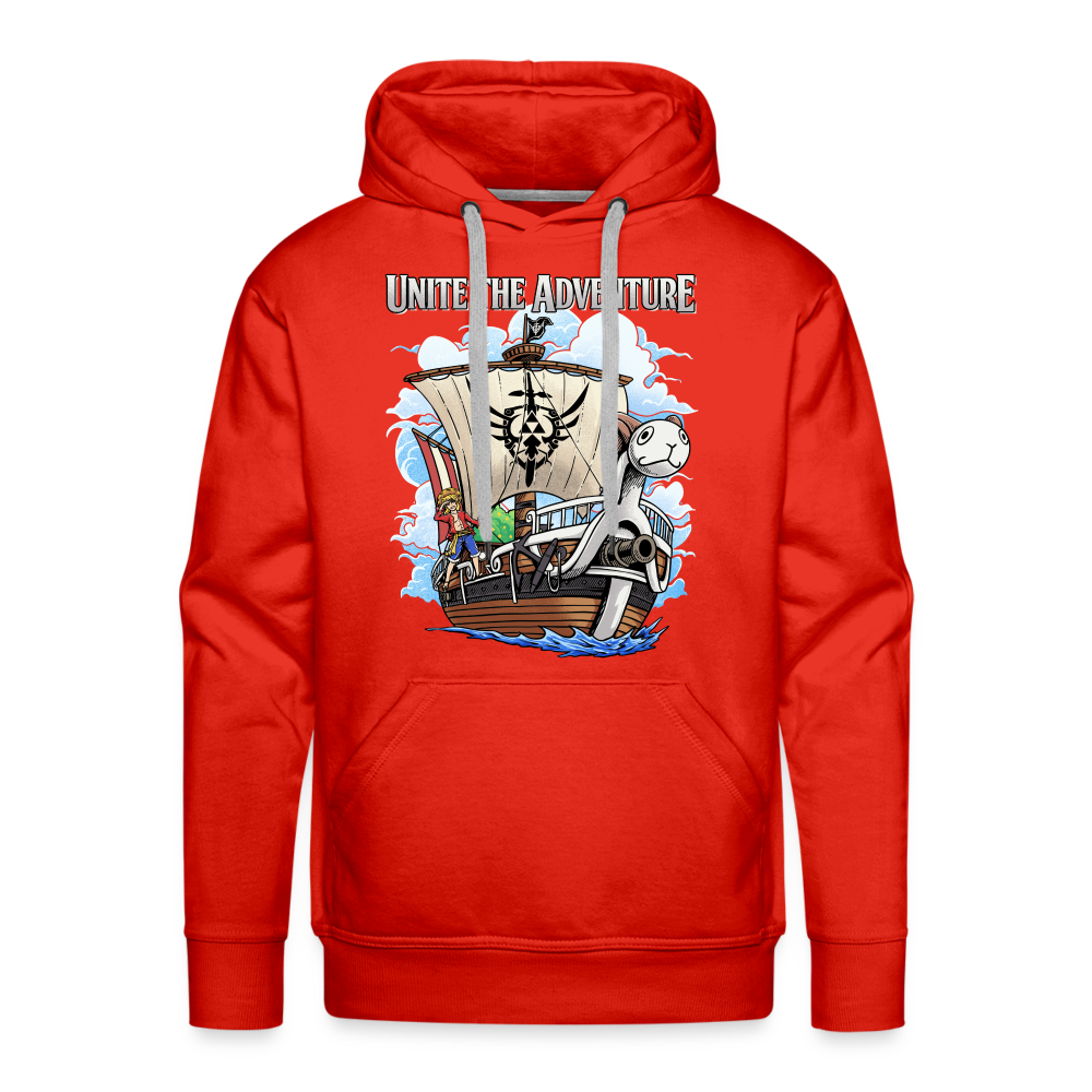 Unite The Adventure - Men’s Premium Hoodie - red