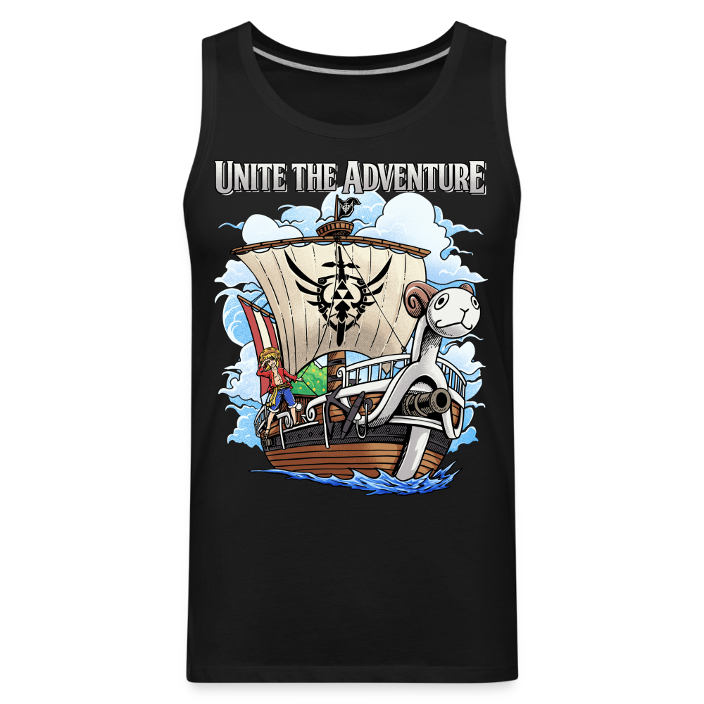 Unite The Adventure - Men’s Premium Tank - black