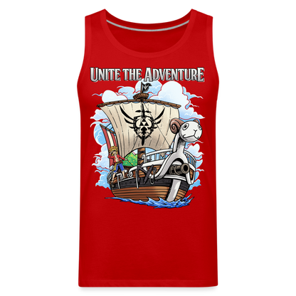 Unite The Adventure - Men’s Premium Tank - red