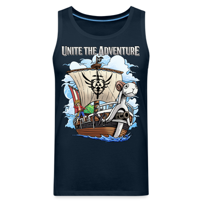 Unite The Adventure - Men’s Premium Tank - deep navy