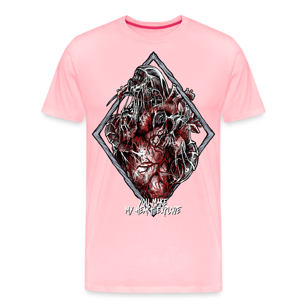 Bursting With Love - Men's Premium Tee - pink