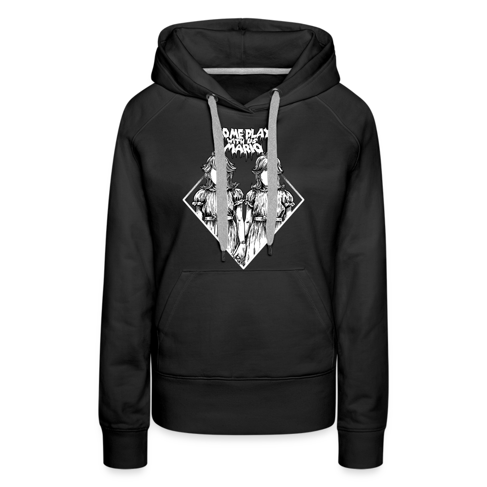 Come Play With Us - Women’s Premium Hoodie - black