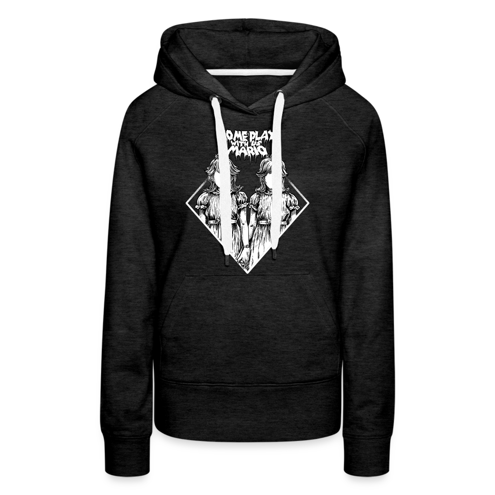 Come Play With Us - Women’s Premium Hoodie - charcoal grey