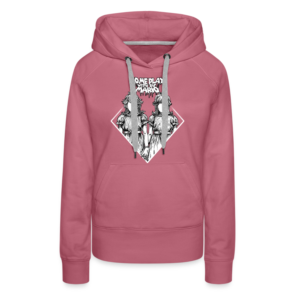 Come Play With Us - Women’s Premium Hoodie - mauve