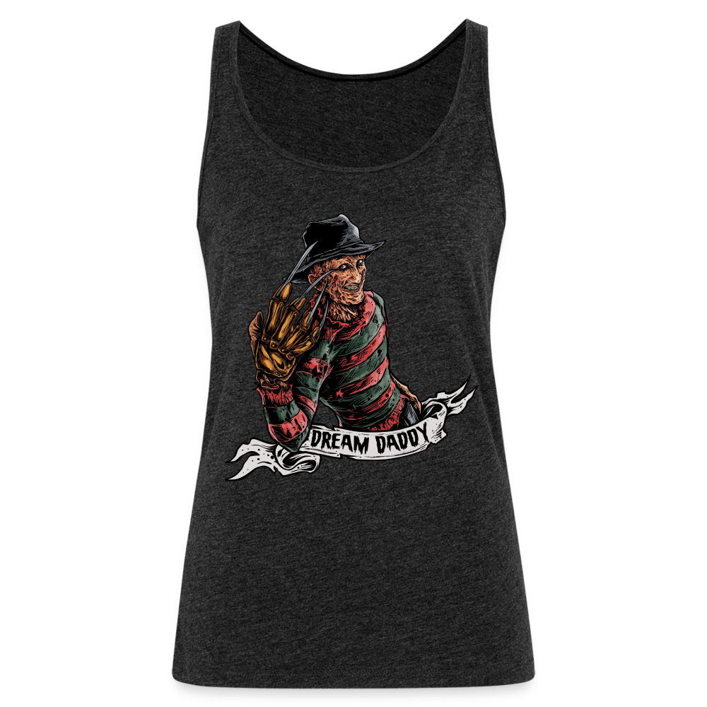 Dream Daddy - Women’s Premium Tank Top - charcoal grey