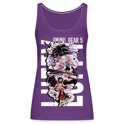 Gearshift - Women’s Premium Tank Top - purple