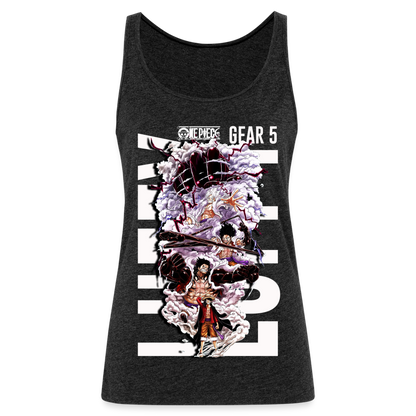 Gearshift - Women’s Premium Tank Top - charcoal grey