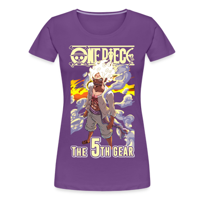 Sun God - Women’s Premium T-Shirt - purple