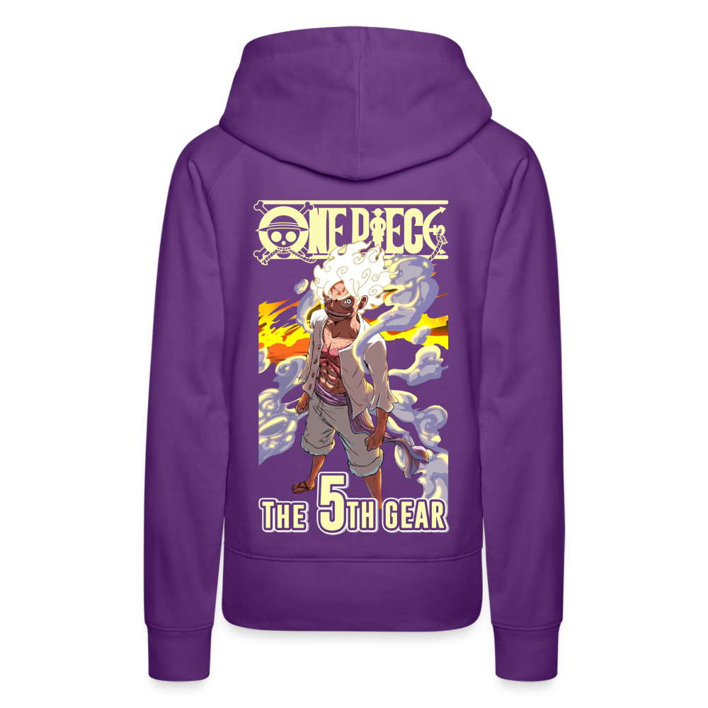 Sun God - Women’s Premium Hoodie - purple 