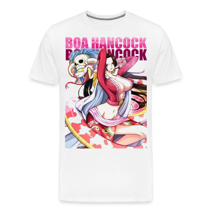 Boa Hancock - Men's Premium T-Shirt - white