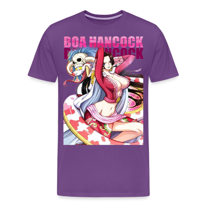 Boa Hancock - Men's Premium T-Shirt - purple