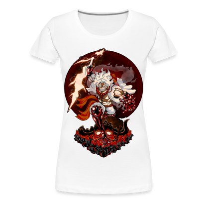 Gomu Gomu no Kaminari - Women’s Premium T-Shirt - white