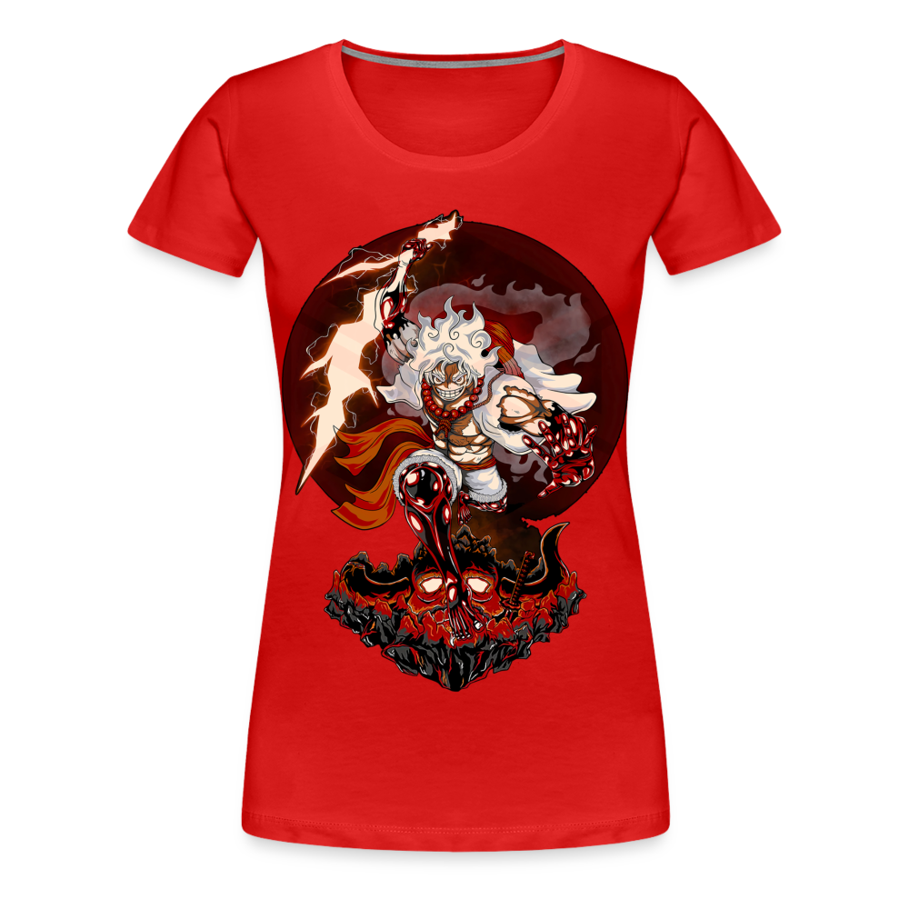 Gomu Gomu no Kaminari - Women’s Premium T-Shirt - red