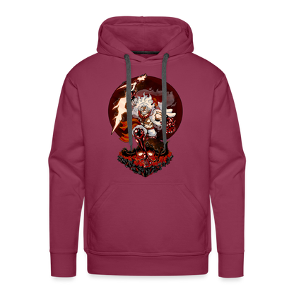 Gomu Gomu no Kaminari - Men’s Premium Hoodie - burgundy