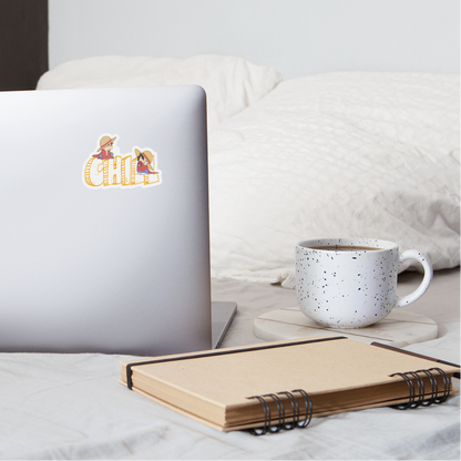 Luffy Chill - Sticker - white matte