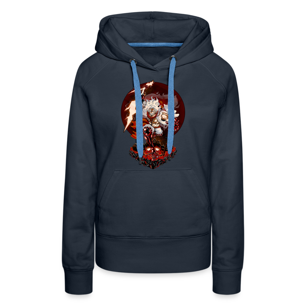 Gomu Gomu no Kaminari - Women’s Premium Hoodie - navy