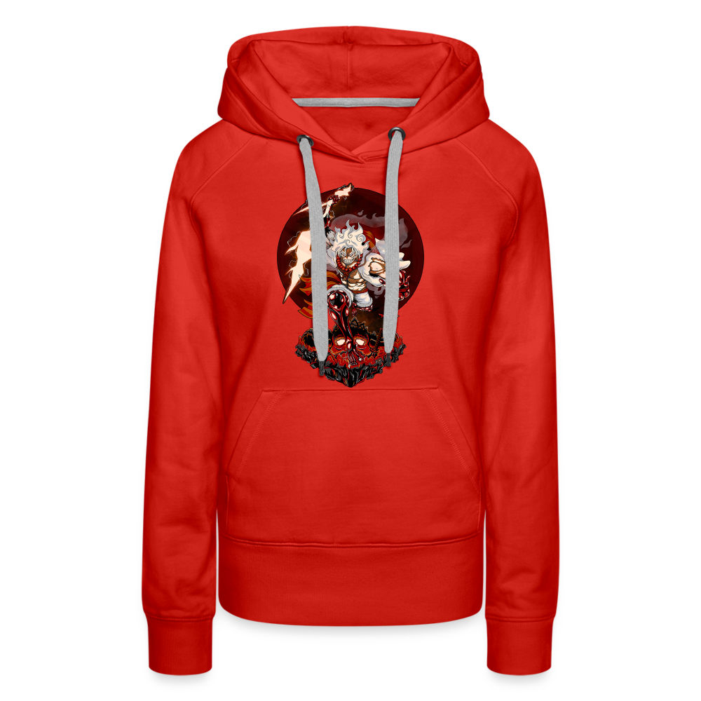 Gomu Gomu no Kaminari - Women’s Premium Hoodie - red