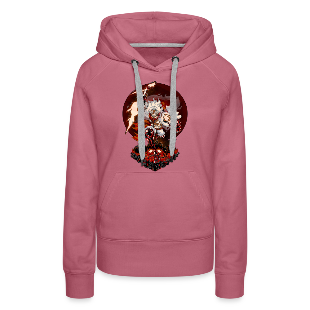 Gomu Gomu no Kaminari - Women’s Premium Hoodie - mauve