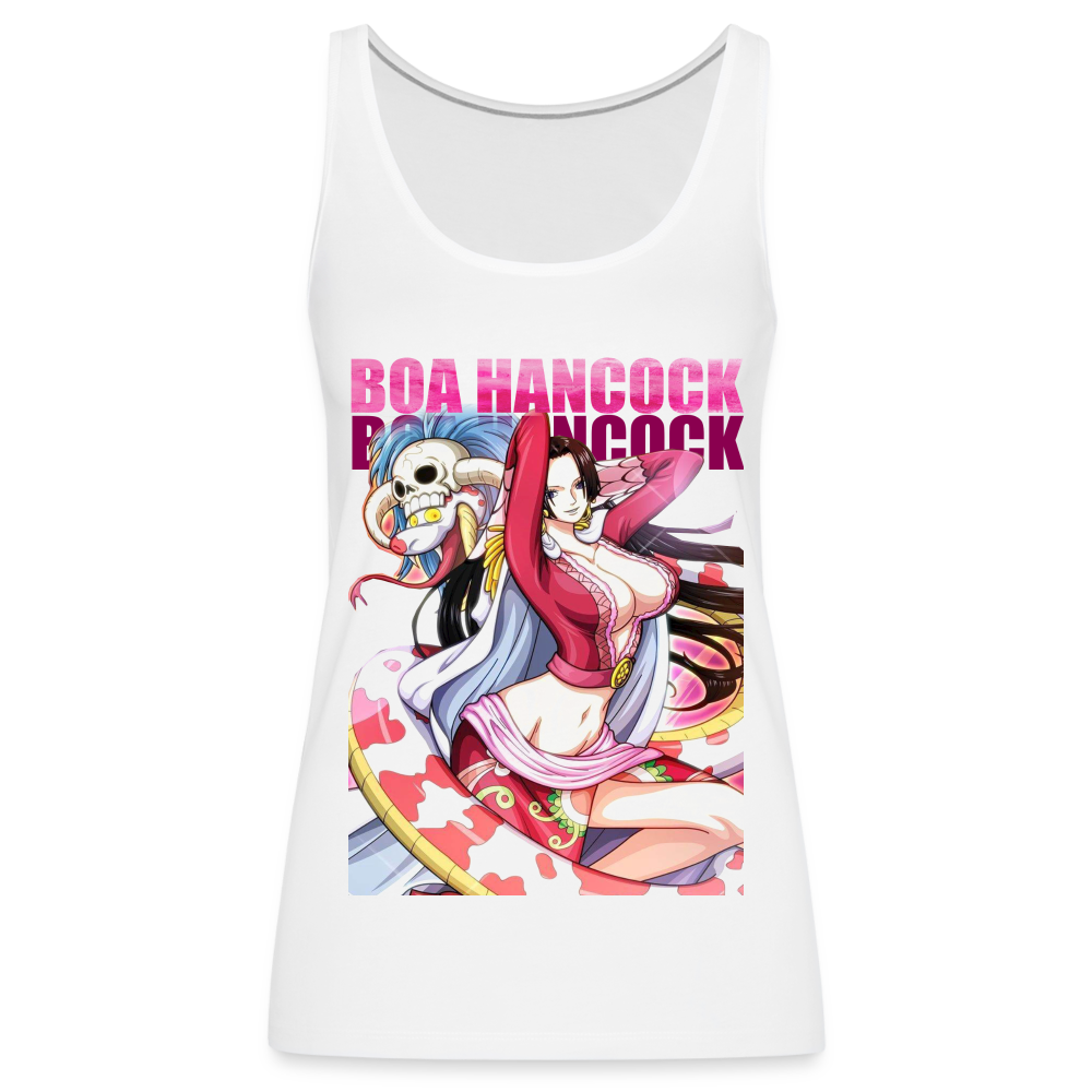 Boa Hancock - Women’s Premium Tank Top - white