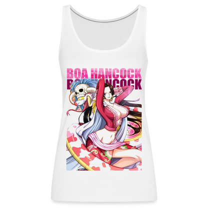 Boa Hancock - Women’s Premium Tank Top - white