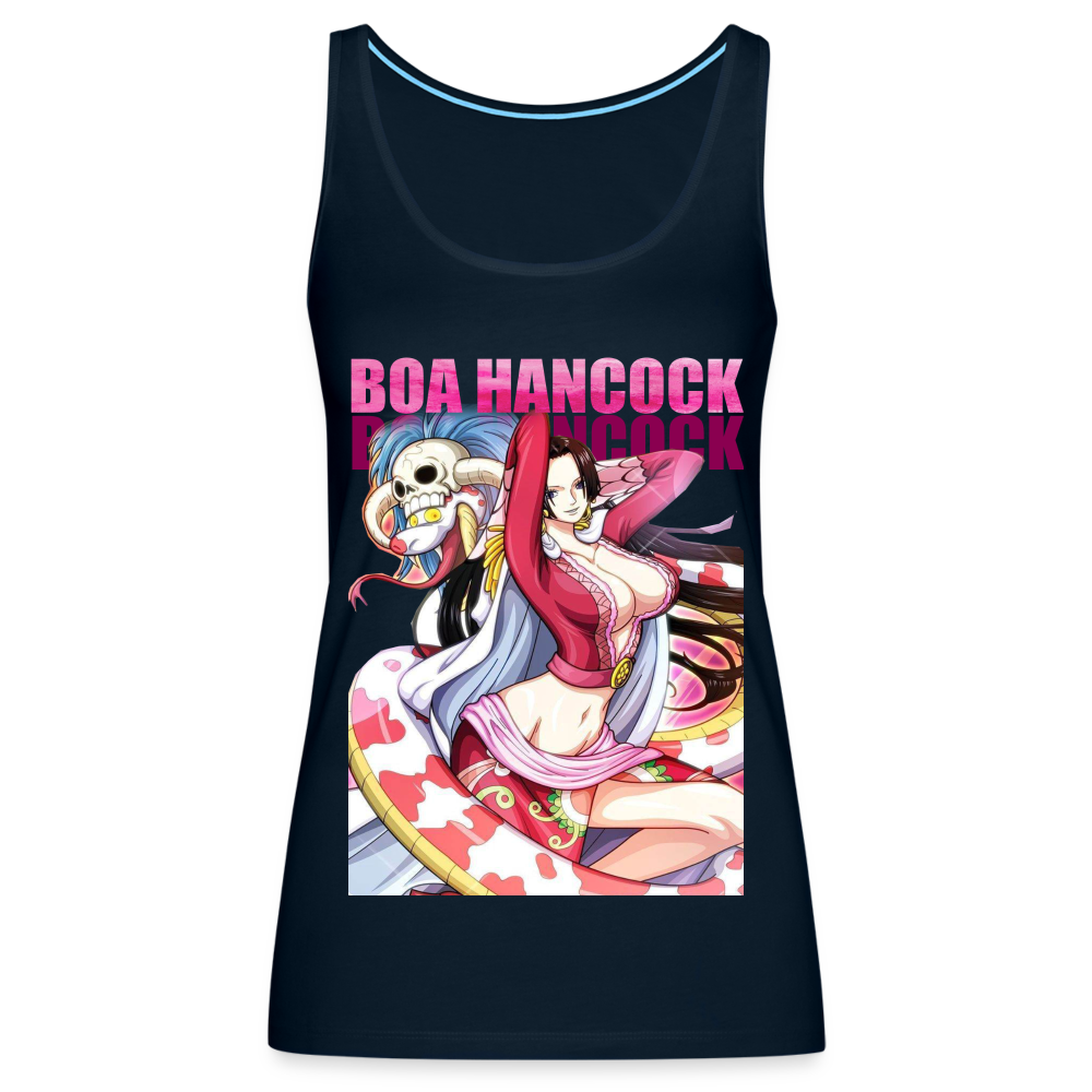 Boa Hancock - Women’s Premium Tank Top - deep navy